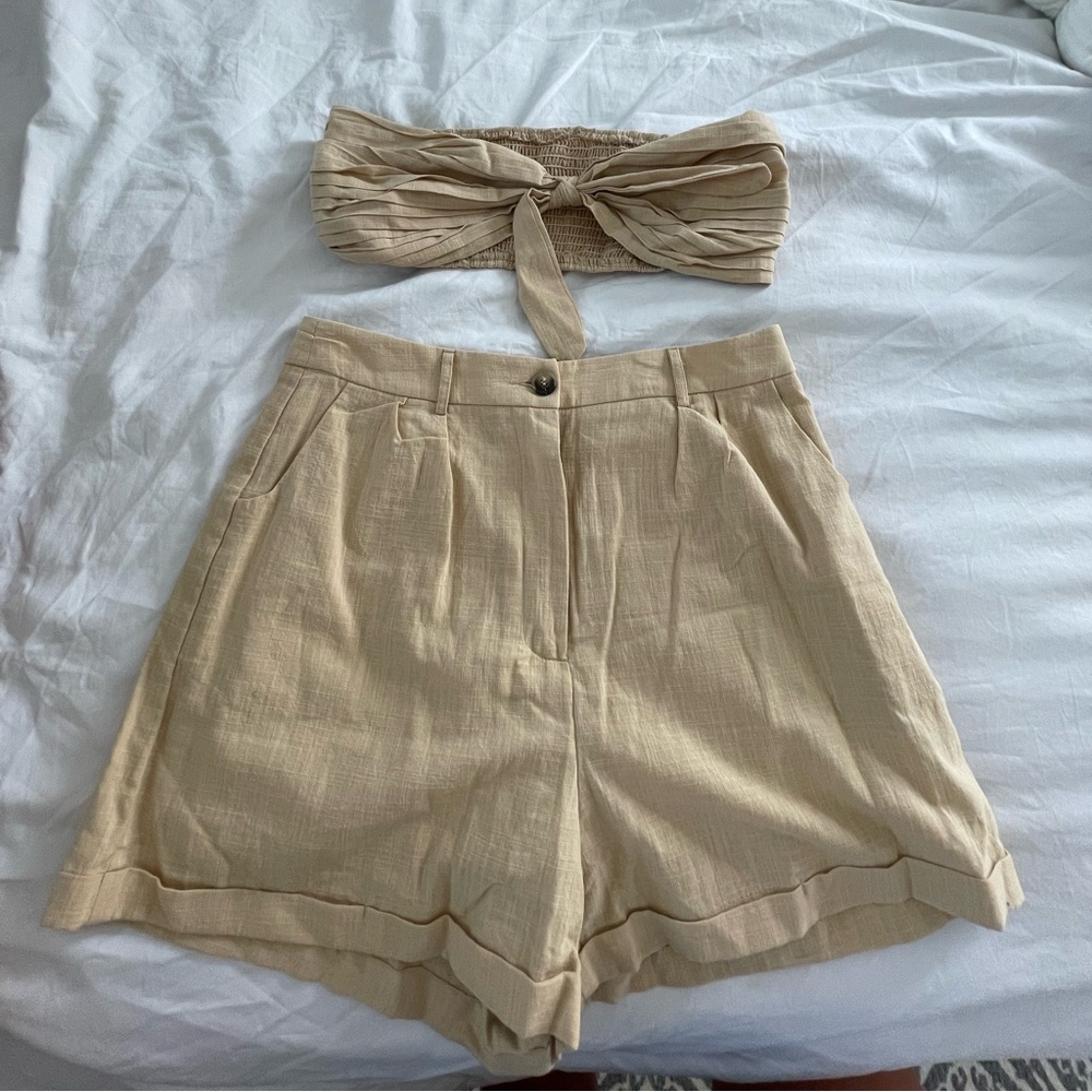 Linen coord set